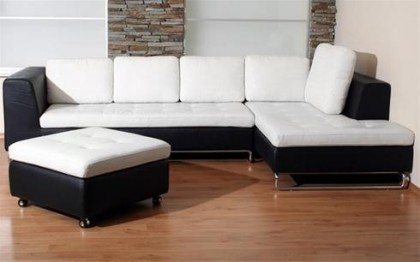белый диван