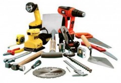 A set of tools for repair of apartments