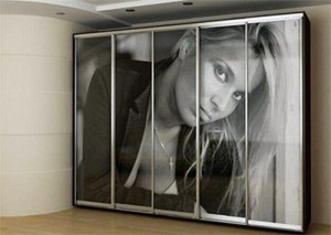 Drawing pictures on the glass