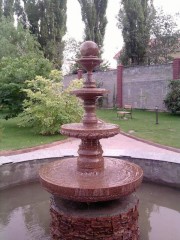 Fountains made of granite