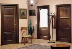 Interior doors as a way to change a flat