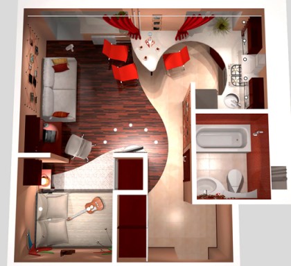 Дизайн интерьера панельных квартир