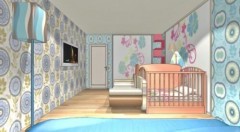combine nursery and bedroom in one room