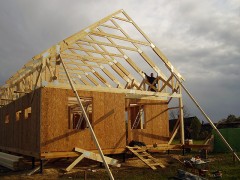 construction of frame houses