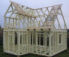 construction of frame houses
