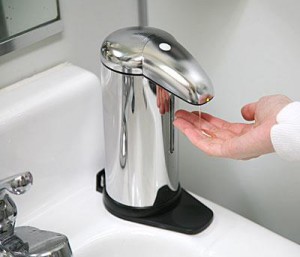 dispenser for liquid soap