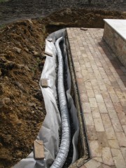 drainage around the house
