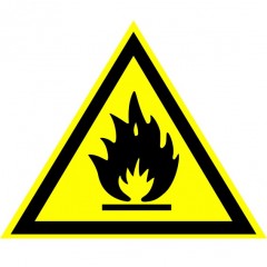 flammable building materials
