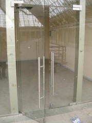 glass doors