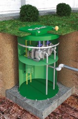 mount sewage pumping station