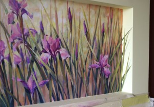 murals with acrylic