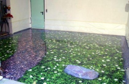 self-leveling floor