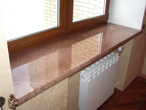 sills made of artificial stone