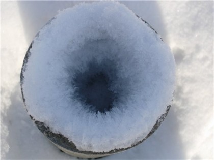 to thaw frozen sewer